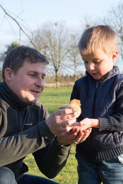 Benoit, éleveur de poulets fermiers Bio de Loué