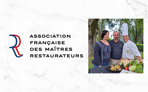 Logo Maître Restaurateurs - Chef cuisinier et éleveurs de Loué