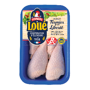 Pilons de poulet de Loué Label Rouge IGP Maine