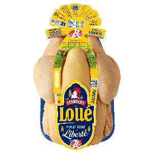 Poulet jaune de Loué Label Rouge IGP Maine