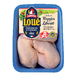 Cuisses de poulet de Loué Label Rouge IGP Maine