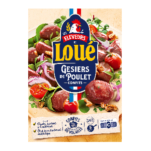 Gésiers de poulet de Loué confits